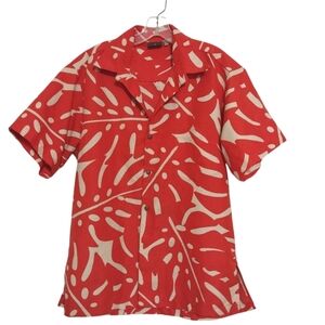 🔵BOGO FREE🔵  Inc. Hawaiian Button Down Shirt Sz L